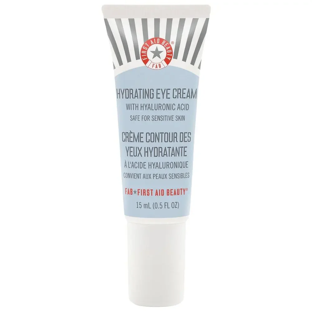 NEW First Aid Beauty Hydrating Eye Cream‎ Hyaluronic Acid Sensitive Skin 0.5oz